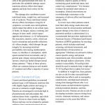 Medical Writing - Nutritional Care for Cancer Patients